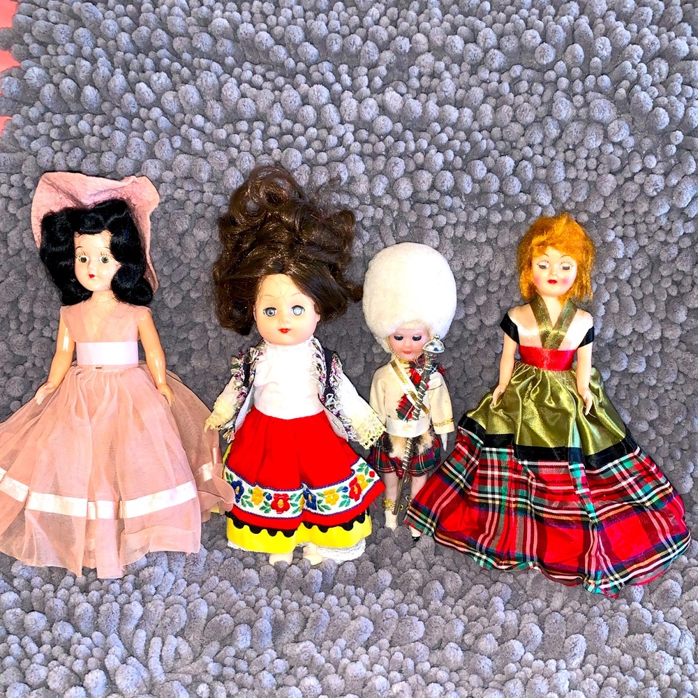 Antique Dolls all four included